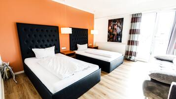 Double Room | In-room safe, individually decorated, desk, blackout drapes