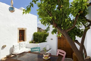 House, 2 Bedrooms | Terrace/patio - Casa Lindos Cottage (Rhodes)