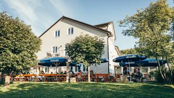 Fassade der Unterkunft