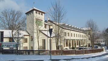 Fassade der Unterkunft