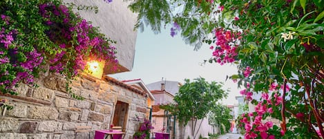 Voorkant van accommodatie