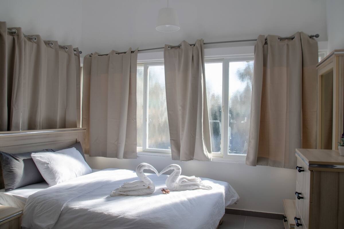 Estudio clásico, 1 cama Queen size y sofá cama, para no fumadores | 1 habitación, wifi gratis y ropa de cama