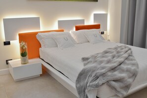 Suite Leaf | 이집트산 면 시트, 고급 침구, 오리/거위털 이불, 메모리폼 침대