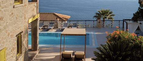 Villa, 4 Bedrooms, Private Pool | Beach/ocean view