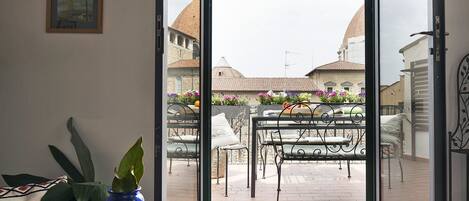 Apartment, 5 Bedrooms | Balcony view