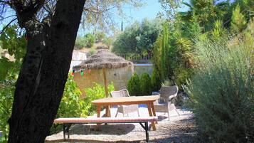 Estudi familiar, vistes al jardí (Oliva) | Terrassa o pati