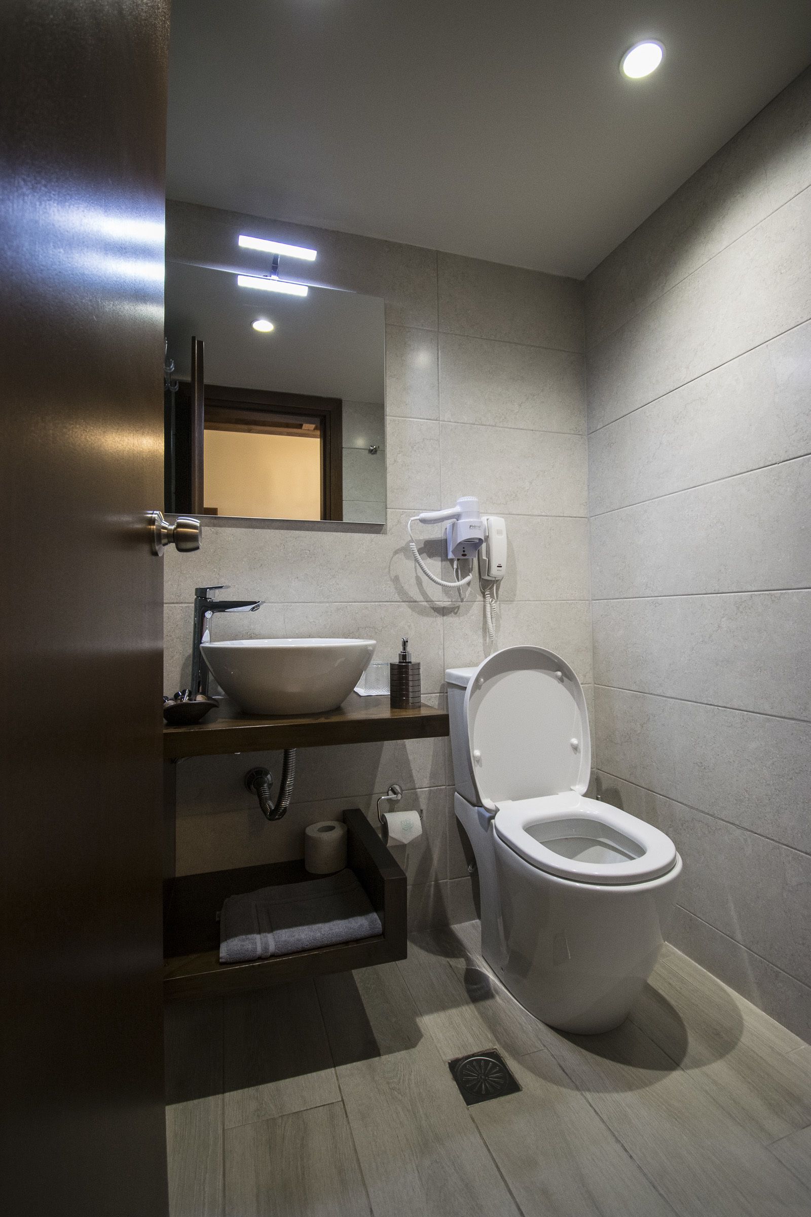 duplex | bathroom | shower, free toiletries, hair dryer, slippers