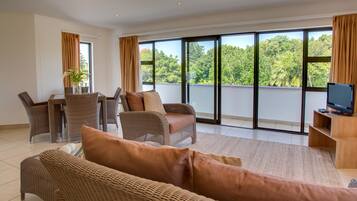 Luxury Penthouse | Living area | Flat-screen TV