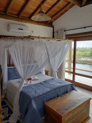 Casa Superior, letti multipli, non fumatori, vista laguna | Con stile personalizzato, con arredamento individuale, tende oscuranti