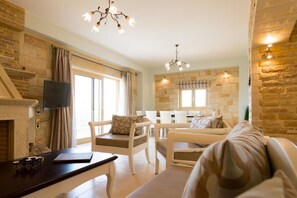 Villa, Private Pool | Living room