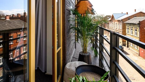 View from property - More Hotel (Liepaja)