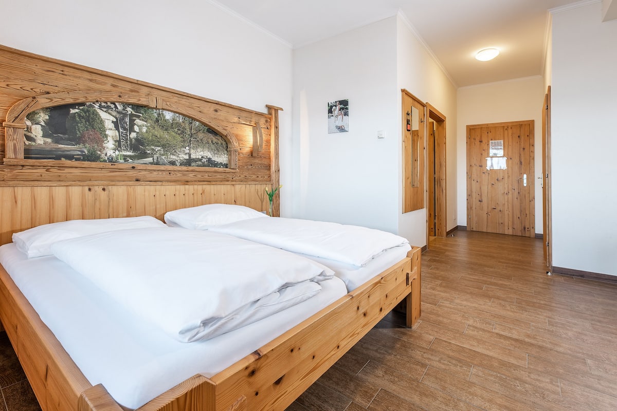 Habitación Confort doble, baño privado | 1 dormitorio