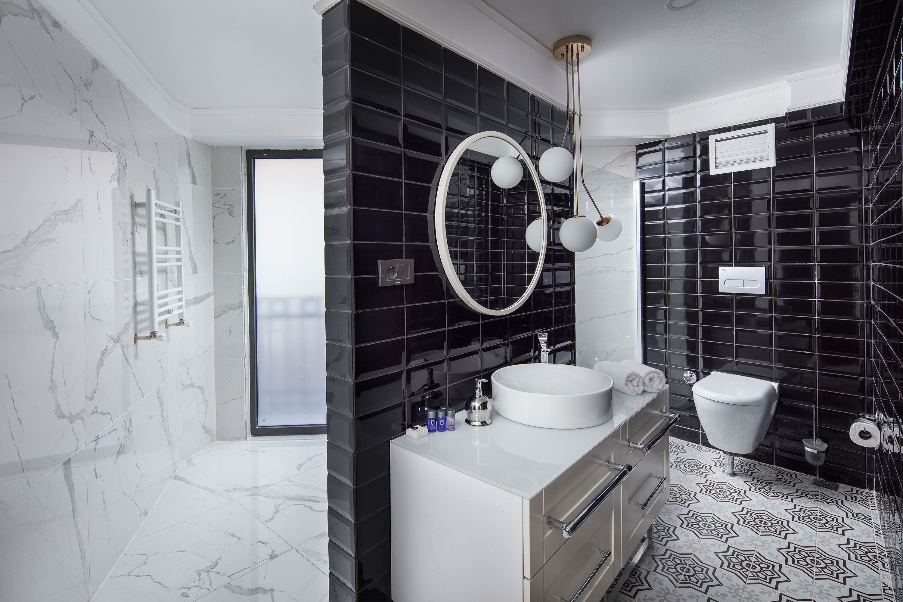 superior room | bathroom | shower, free toiletries, hair dryer, slippers