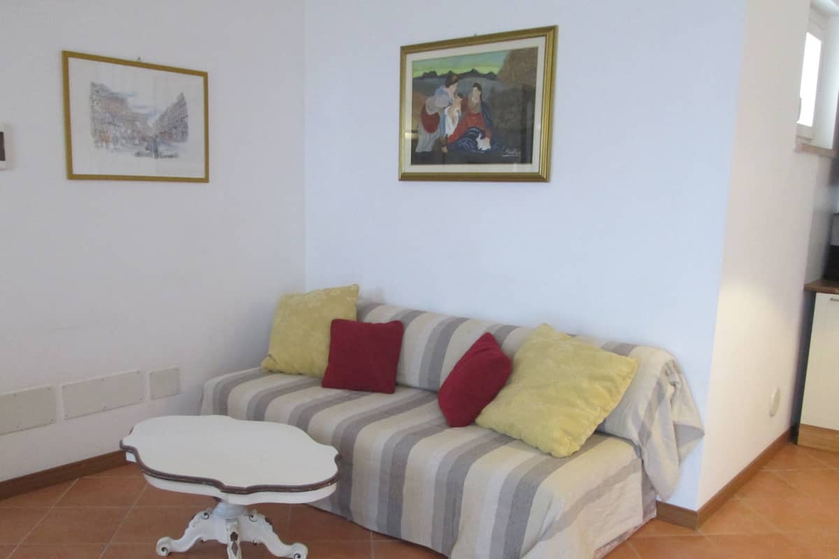 Apartment, 2 Bedrooms, Terrace | Living area