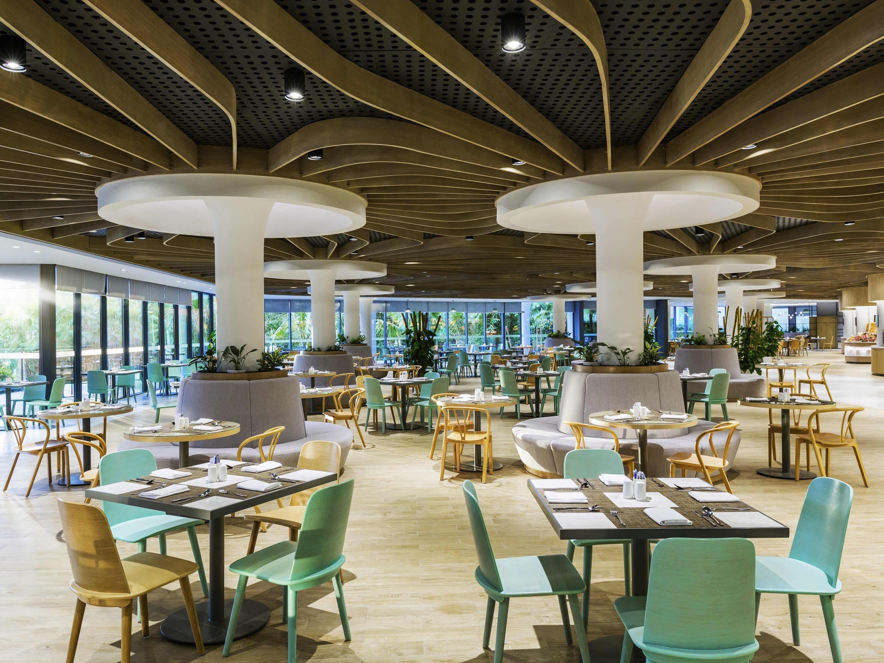 Tägliches Frühstücksbuffet (450000 VND pro Person)