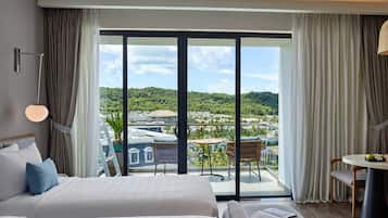 スタンダード ルーム シングルベッド 2 台 バルコニー | 部屋からの景観