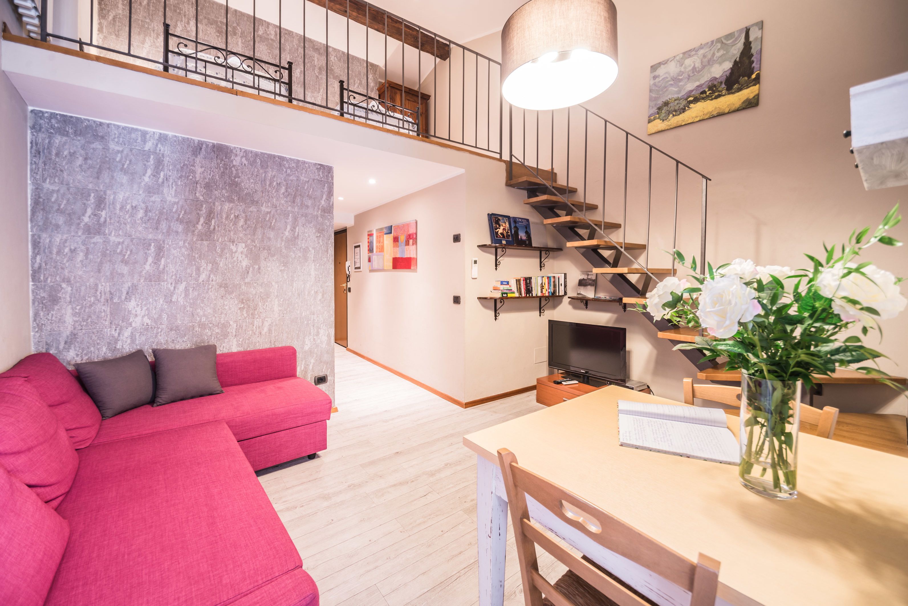 Apartamento, 2 habitaciones | Zona de estar