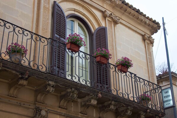 Voorkant van accommodatie