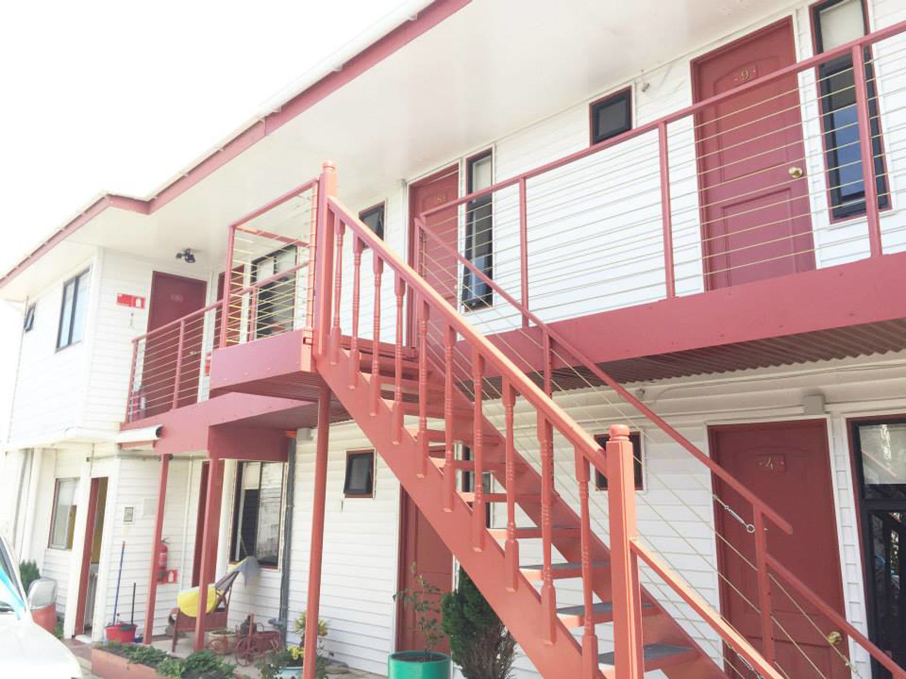 Façade de l’hébergement