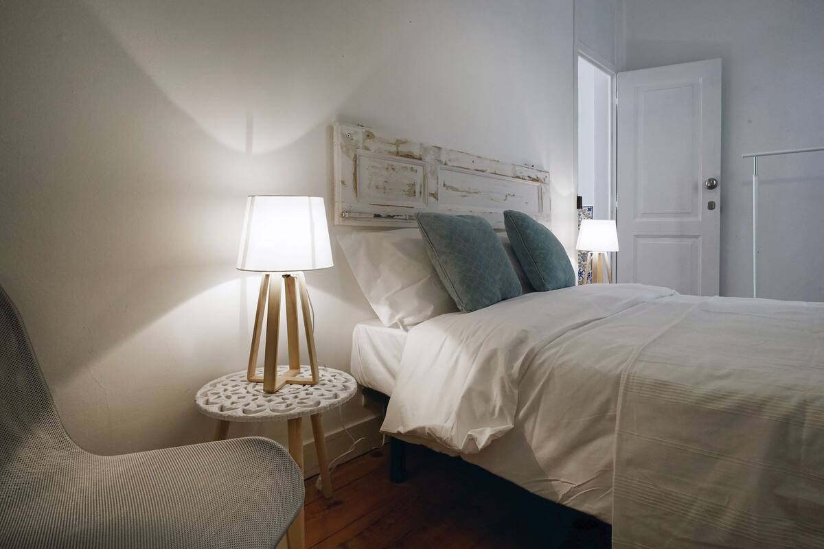 Blackout drapes, iron/ironing board (on request), WiFi (free)