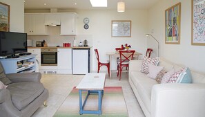 Cottage | Area keluarga | TV layar datar