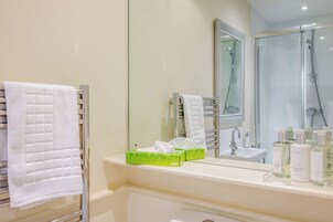 Classic Room | Bathroom | Combined shower/tub, free toiletries, hair dryer, towels