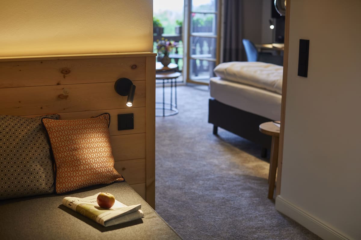 Superior Double Room | Living area | Flat-screen TV