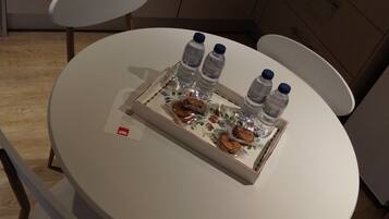 Familiesuite, balkong | Eget kjøkken