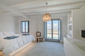 Superior-huvila, 2 makuuhuonetta, merinäköala | Näkymä rannalle/valtamerelle