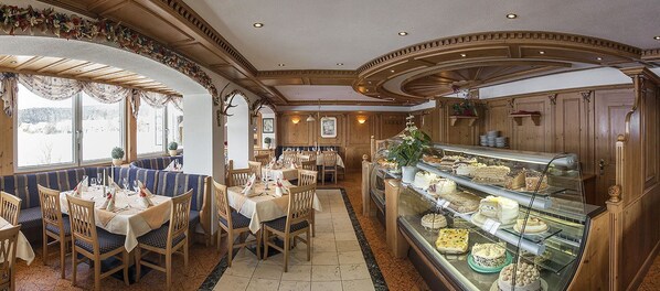 Lunch, dinner served; German cuisine, garden views