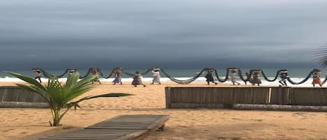 Sur la plage