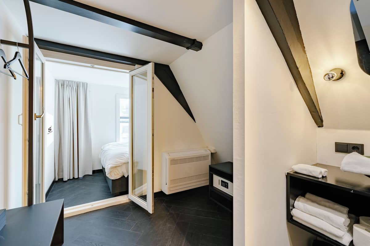 1 habitación y ropa de cama de alta calidad