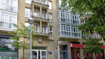 Konaklama yerinin ön cephesi