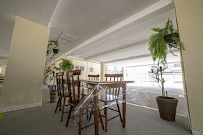 Family Apartment, Multiple Beds, Non Smoking | Living area | 32-inch LED TV with cable channels, TV, toys