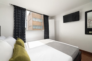 Free WiFi, bed sheets