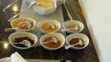 Daily buffet breakfast (EUR 14 per person)