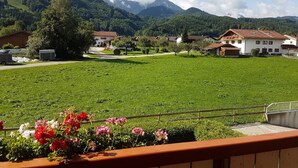 Blick von der Unterkunft