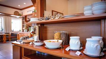 Daily buffet breakfast (EUR 12.00 per person)