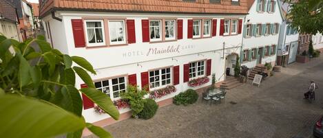 Façade de l’hébergement