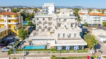 Facciata della struttura