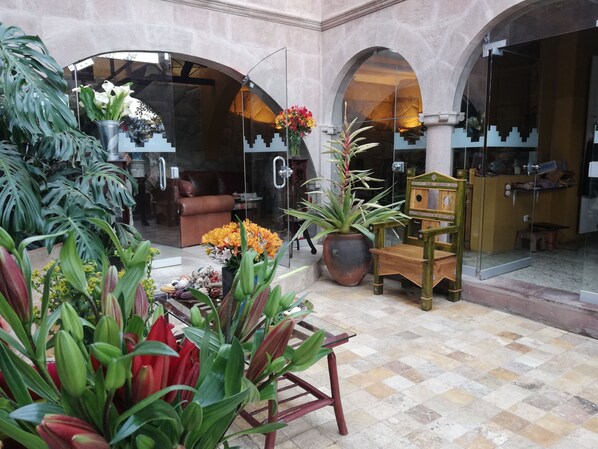 Terrace/patio - Garden of San Blas (Cusco)