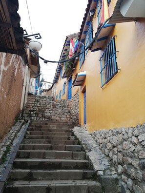 Exterior detail - Garden of San Blas (Cusco)