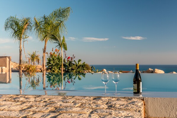 Blick von der Unterkunft