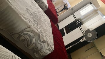 Quadruple Room, Private Bathroom | Iron/ironing board, free WiFi, bed sheets