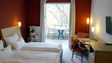 1 habitación y ropa de cama de alta calidad