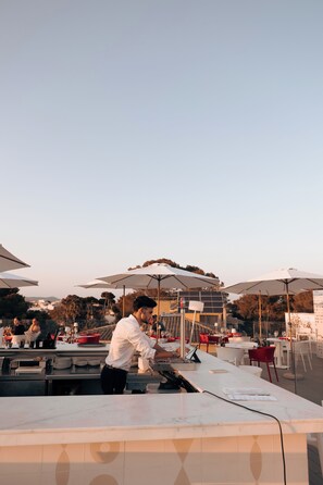 Terrasse sur le toit