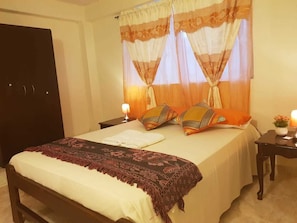 Basic Apartment, 2 Bedrooms, Accessible, Private Bathroom | 2 bedrooms, iron/ironing board, bed sheets