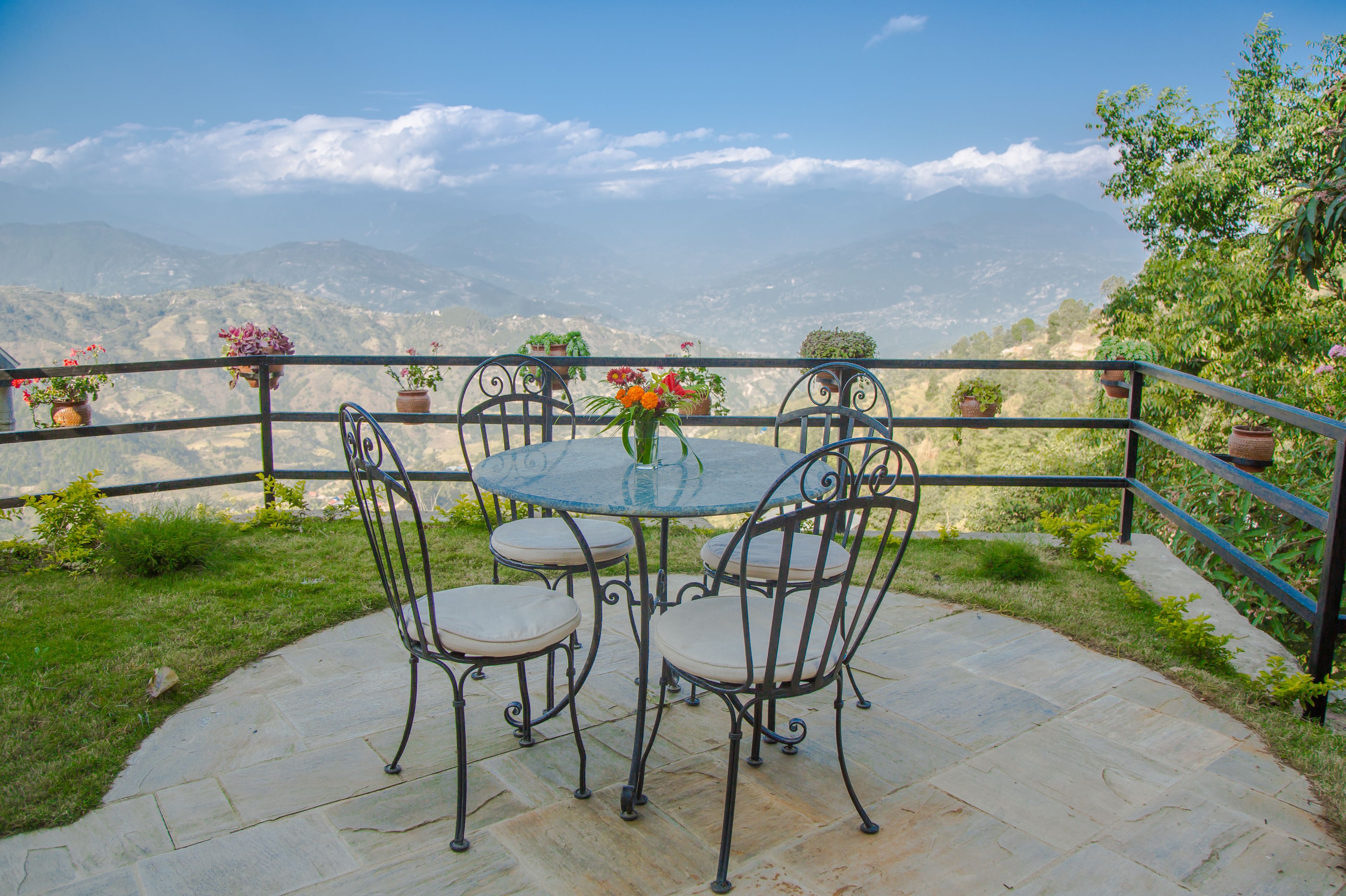 独特复式, 无烟房, 山景 | 花园景观