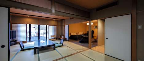 Japanese-Western style Room with Open-air bath, FUGETSU, Non Smoking | In-room safe, free WiFi