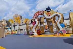 Uitzicht vanuit accommodatie